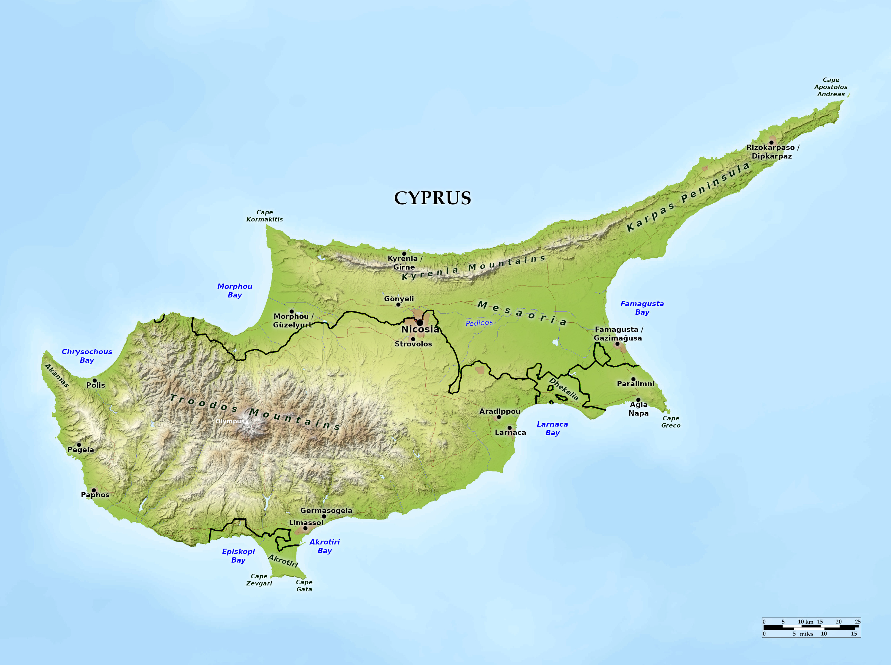Blue Green Atlas - The Geography of Cyprus